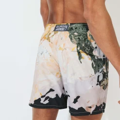 Vilebrequin Men Swim Trunks Distortive Water - X Highsnobiety*Men The Stretch Fabric