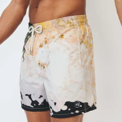 Vilebrequin Men Swim Trunks Distortive Water - X Highsnobiety*Men The Stretch Fabric