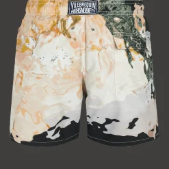 Vilebrequin Men Swim Trunks Distortive Water - X Highsnobiety*Men The Stretch Fabric