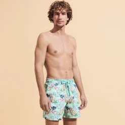 Vilebrequin Men Swim Trunks Embroidered Fond Marins - Limited Edition*Men The Embroidered