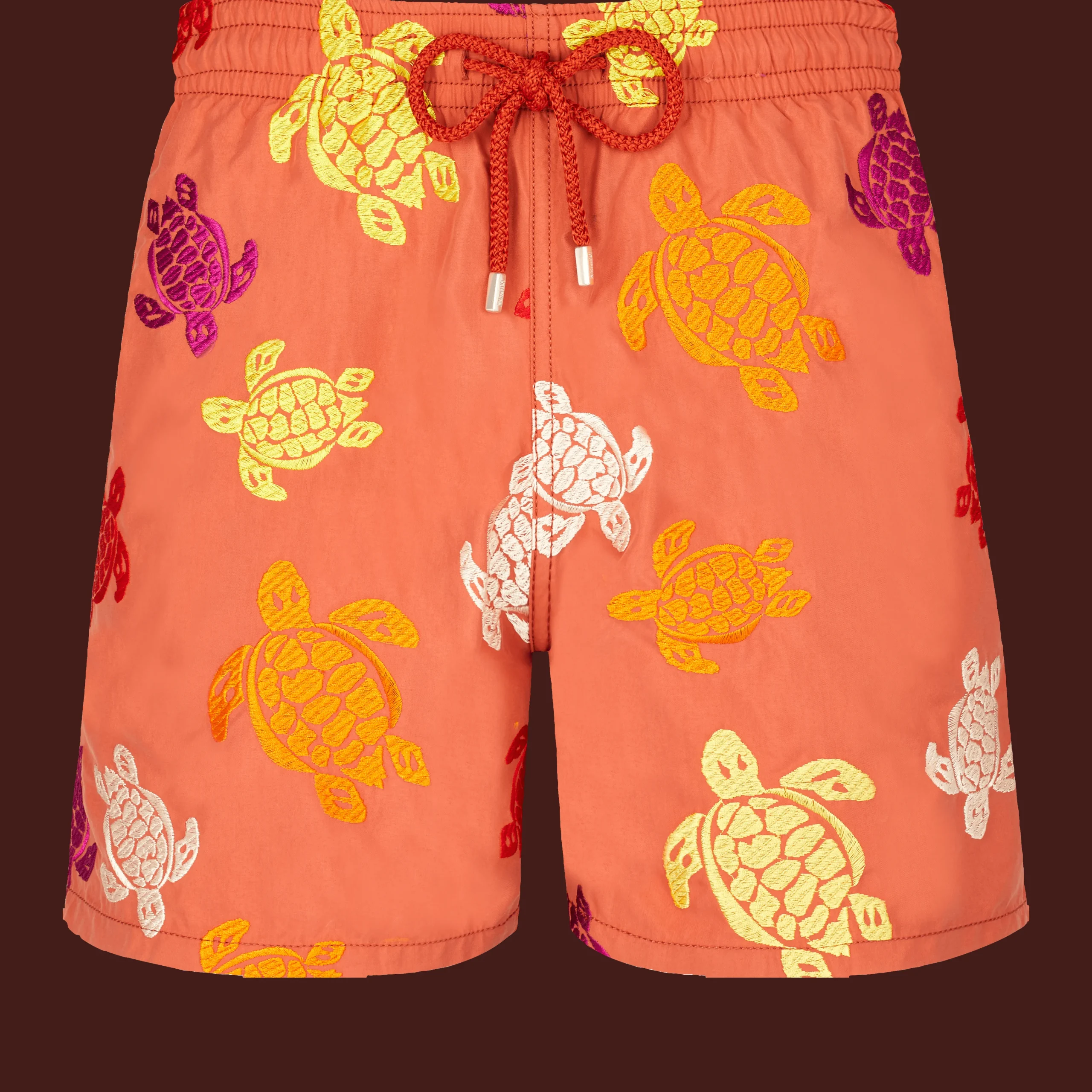 Vilebrequin Men Swim Trunks Embroidered Ronde Tortues Multicolores - Limited Edition*Men The Embroidered