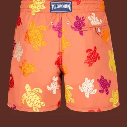Vilebrequin Men Swim Trunks Embroidered Ronde Tortues Multicolores - Limited Edition*Men The Embroidered