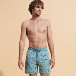 Vilebrequin Men Swim Trunks Embroidered Gulf Stream - Limited Edition*Men The Embroidered