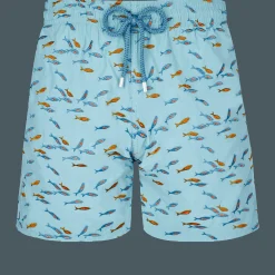Vilebrequin Men Swim Trunks Embroidered Gulf Stream - Limited Edition*Men The Embroidered