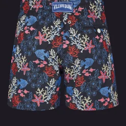 Vilebrequin Men Swim Trunks Embroidered Fond Marins - Limited Edition*Men The Embroidered
