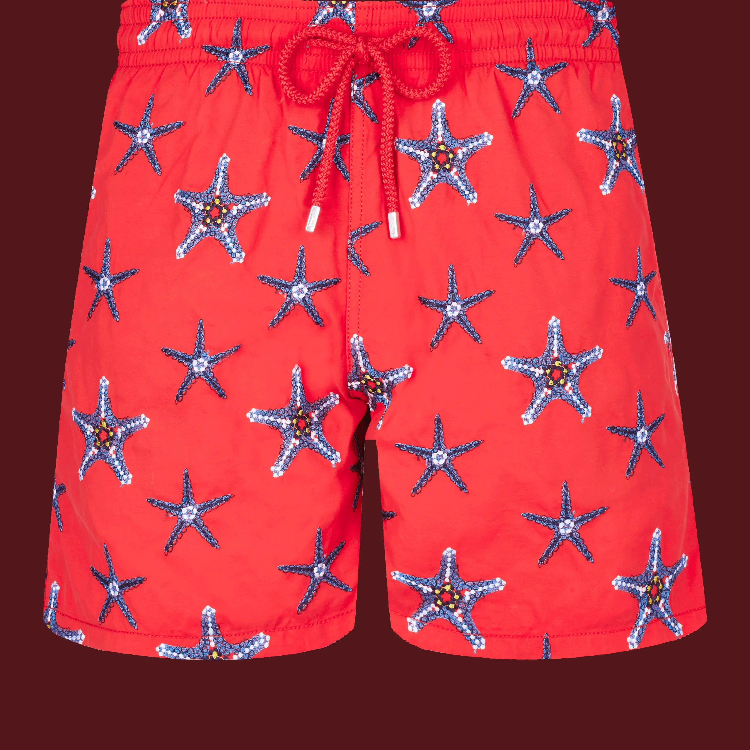 Vilebrequin Men Swim Trunks Embroidered Starfish Dance - Limited Edition*Men The Embroidered