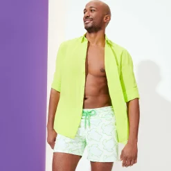Vilebrequin Men Swim Trunks Embroidered 2017 Tortues Hypnotiques - Limited Edition*Men The Embroidered