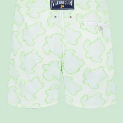 Vilebrequin Men Swim Trunks Embroidered 2017 Tortues Hypnotiques - Limited Edition*Men The Embroidered