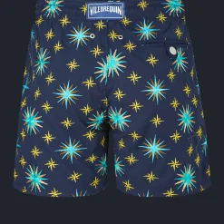 Vilebrequin Men Swim Trunks Embroidered Sud - Limited Edition*Men The Embroidered