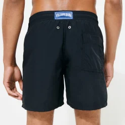 Vilebrequin Men Swim Trunks Embroidered Logo - X Bape® Black*Men The Embroidered