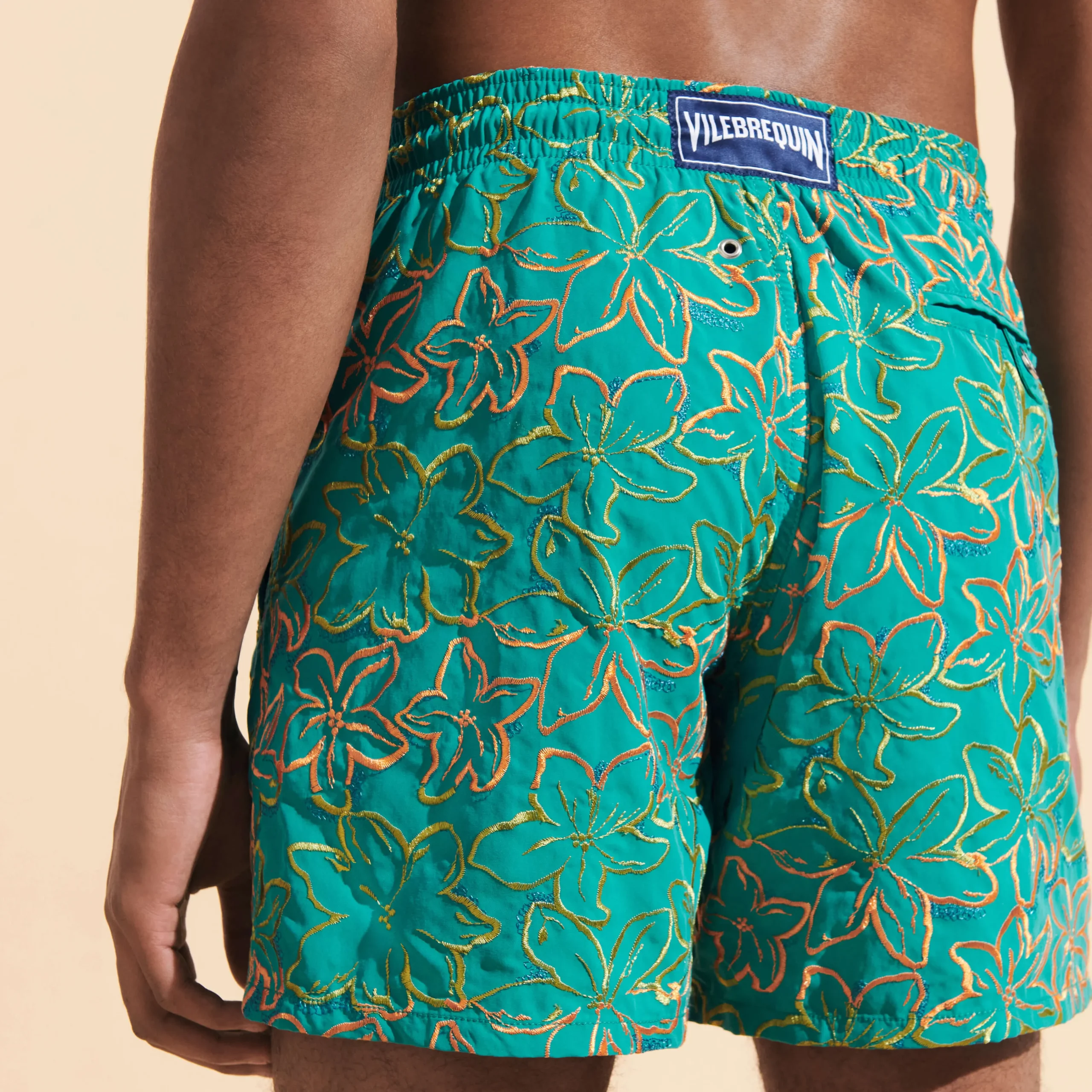 Vilebrequin Men Swim Trunks Embroidered Raiatea - Limited Edition*Men The Embroidered