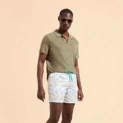 Vilebrequin Men Swim Trunks Embroidered Raiatea - Limited Edition*Men The Embroidered