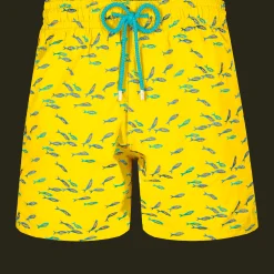 Vilebrequin Men Swim Trunks Embroidered Gulf Stream - Limited Edition*Men The Embroidered