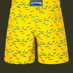 Vilebrequin Men Swim Trunks Embroidered Gulf Stream - Limited Edition*Men The Embroidered