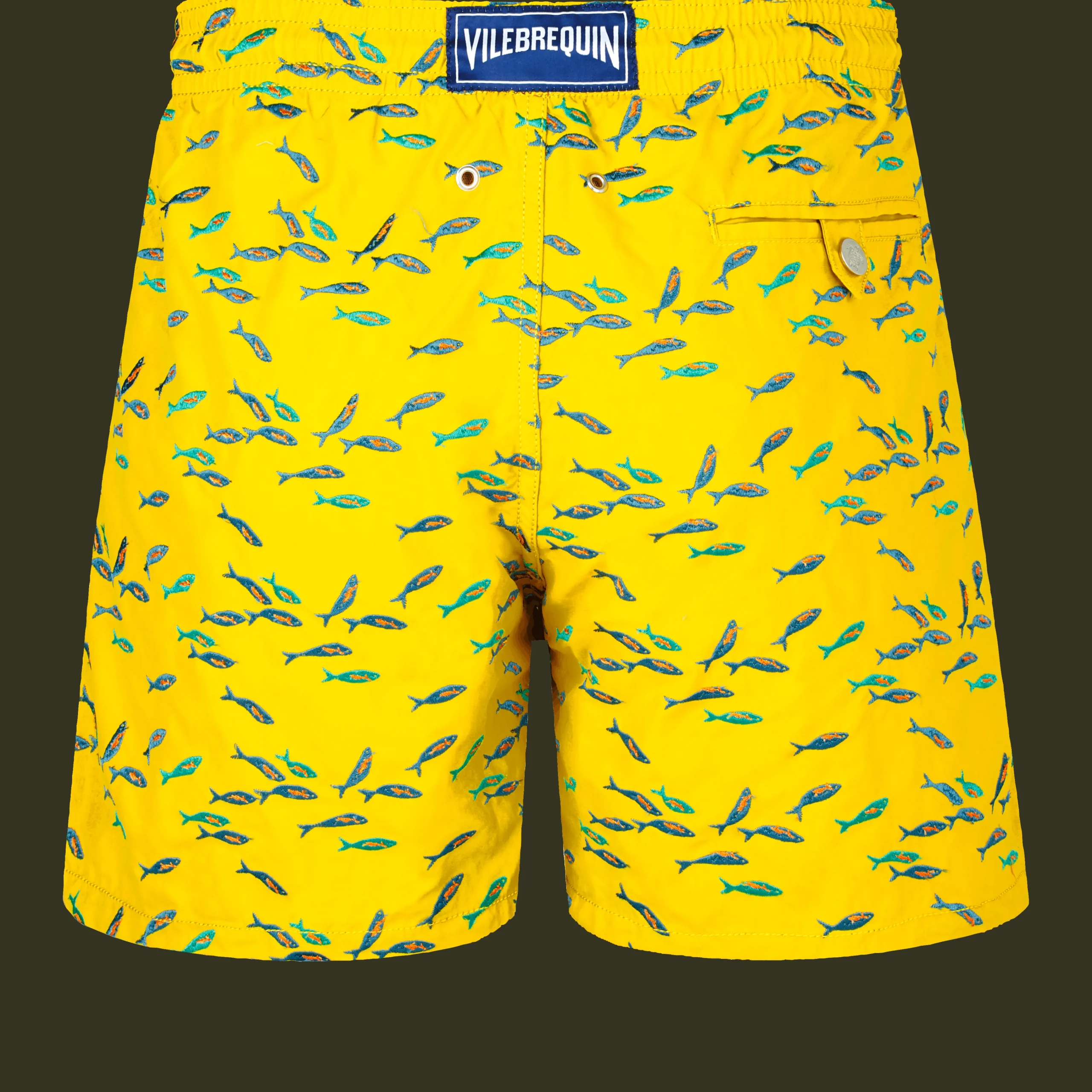 Vilebrequin Men Swim Trunks Embroidered Gulf Stream - Limited Edition*Men The Embroidered