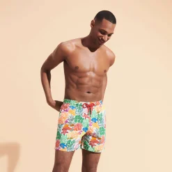 Vilebrequin Men Swim Trunks Fond Marins Multicolores*Men The Iconic