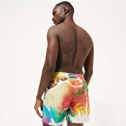 Vilebrequin Men Swim Trunks Gra - X John M Armleder*Men The Iconic