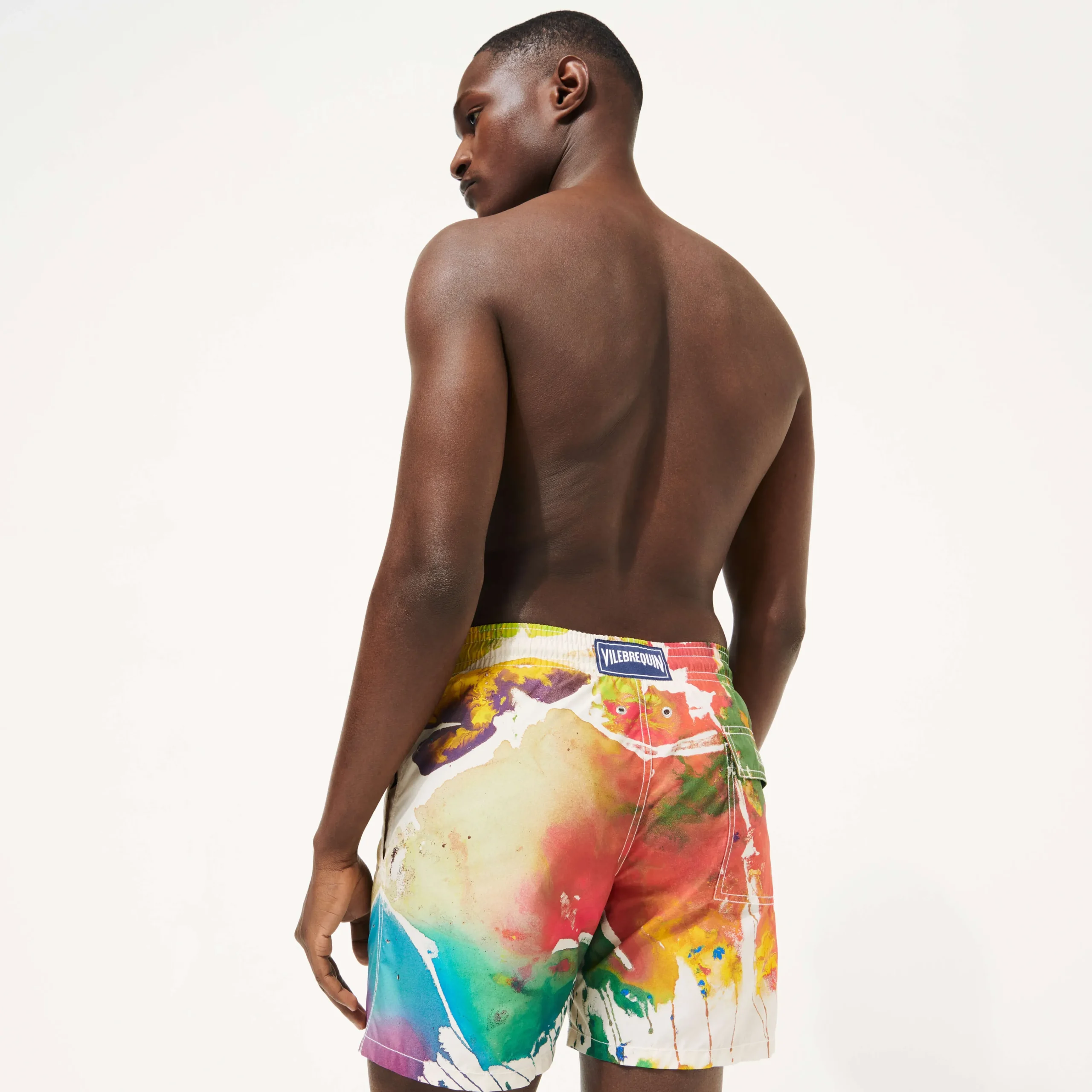 Vilebrequin Men Swim Trunks Gra - X John M Armleder*Men The Iconic