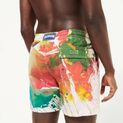 Vilebrequin Men Swim Trunks Gra - X John M Armleder*Men The Iconic