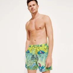 Vilebrequin Men Swim Trunks Jungle Rousseau*Men The Iconic