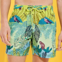 Vilebrequin Men Swim Trunks Jungle Rousseau*Men The Iconic