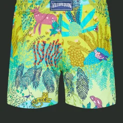 Vilebrequin Men Swim Trunks Jungle Rousseau*Men The Iconic
