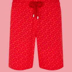 Vilebrequin Men Swim Trunks Long Micro Ronde Des Tortues*Men The Long