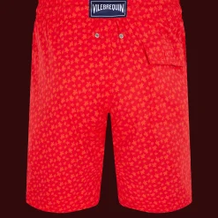 Vilebrequin Men Swim Trunks Long Micro Ronde Des Tortues*Men The Long
