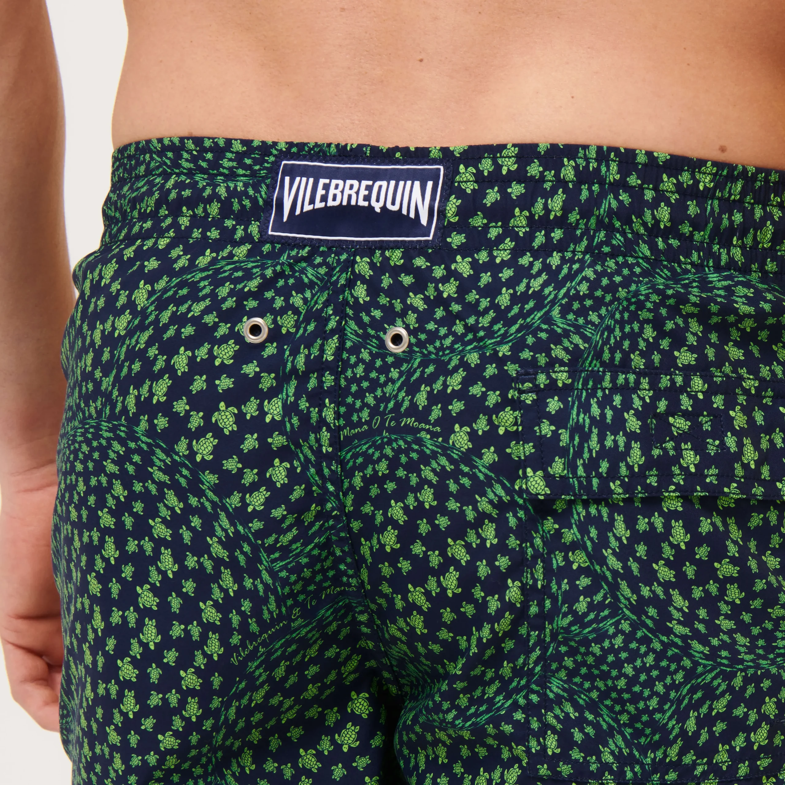 Vilebrequin Men Swim Trunks Long Te Mana O Te Moana*Men The Long