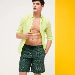Vilebrequin Men Swim Trunks Long Te Mana O Te Moana*Men The Long