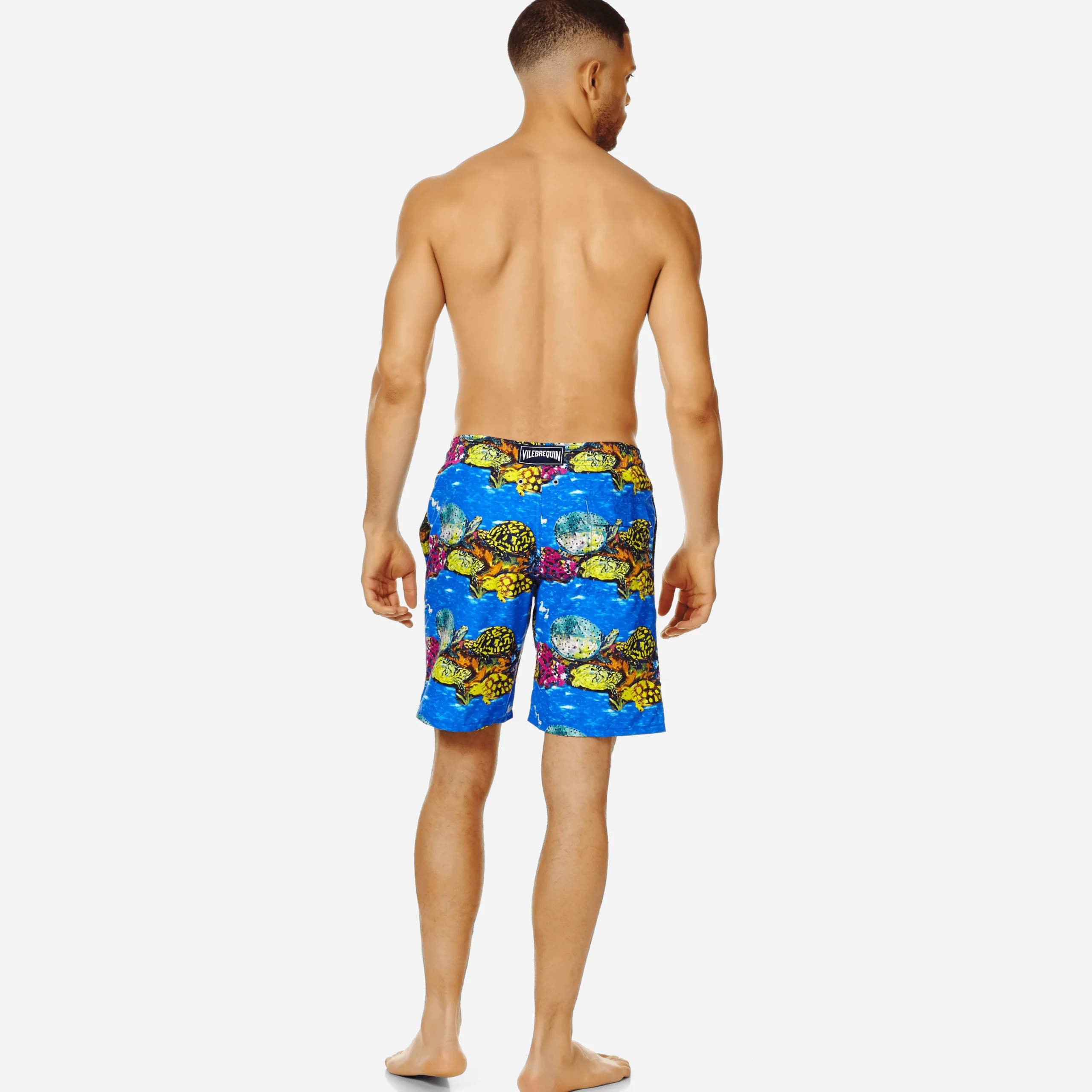 Vilebrequin Men Swim Trunks Long X Hunt Slonem*Men The Long