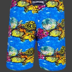 Vilebrequin Men Swim Trunks Long X Hunt Slonem*Men The Long
