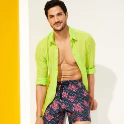 Vilebrequin Men Swim Trunks Micro Macro Ronde Des Tortues*Men The Iconic