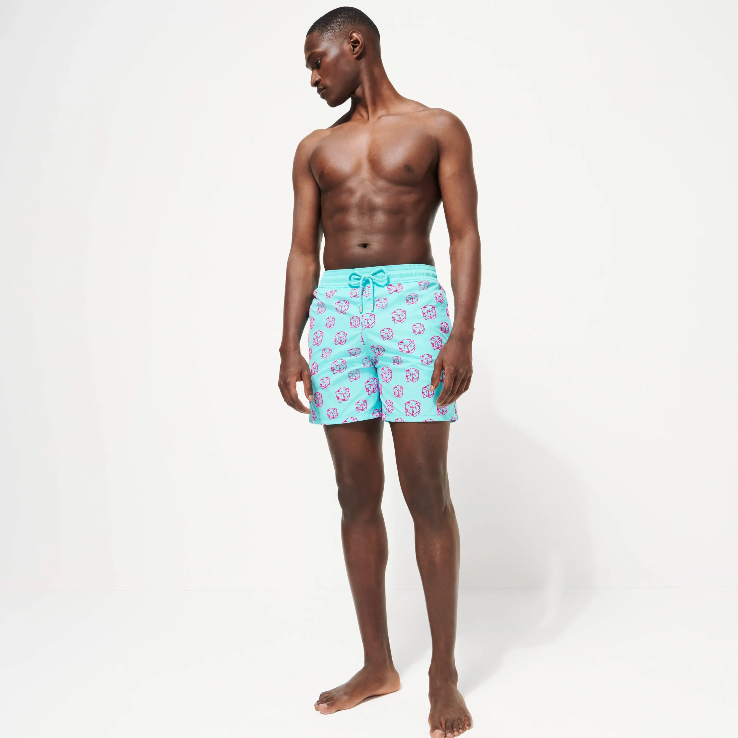 Vilebrequin Men Swim Trunks Nola - X John M Armleder*Men The Iconic