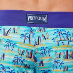 Vilebrequin Men Swim Trunks Palms & Surfs - X The Beach Boys*Men The Long
