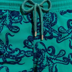 Vilebrequin Men Swim Trunks Poulpes Flocked*Men The Iconic