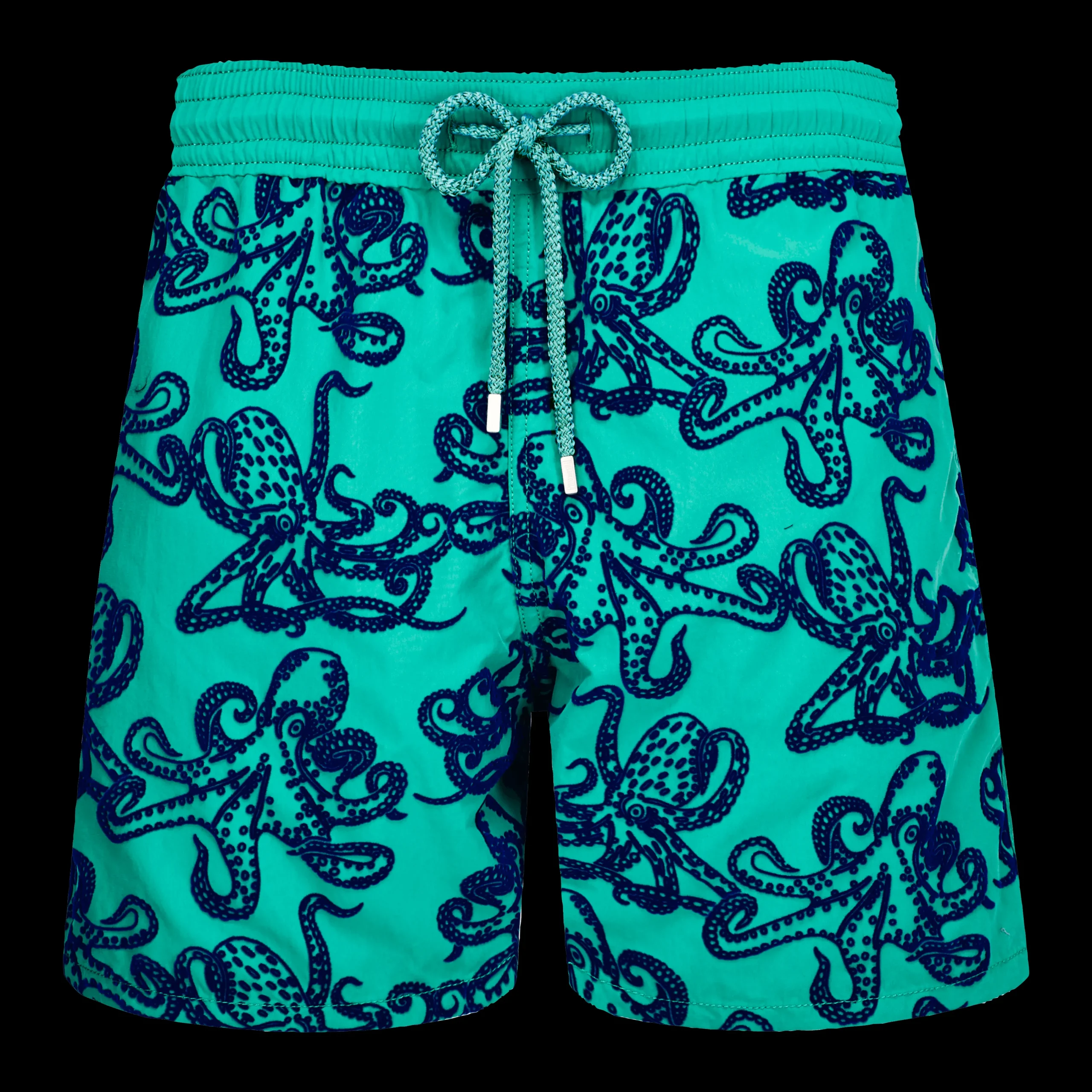 Vilebrequin Men Swim Trunks Poulpes Flocked*Men The Iconic