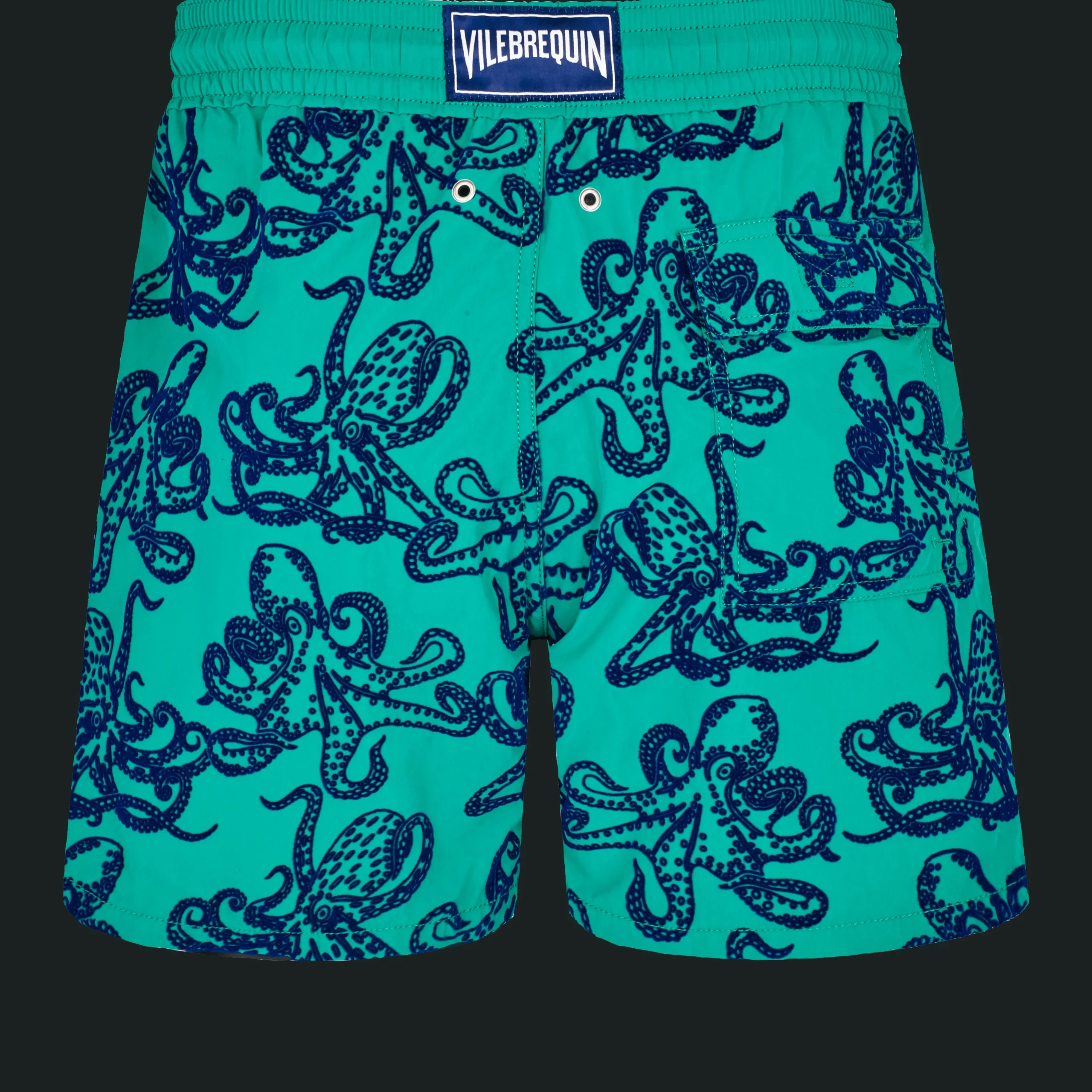 Vilebrequin Men Swim Trunks Poulpes Flocked*Men The Iconic