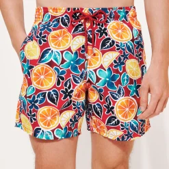 Vilebrequin Men Swim Trunks Presse Citron*Men The Iconic