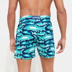 Vilebrequin Men Swim Trunks Requins 3D*Men The Iconic