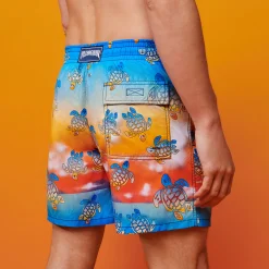 Vilebrequin Men Swim Trunks Ronde Des Tortues Sunset - X The Beach Boys*Men The Iconic