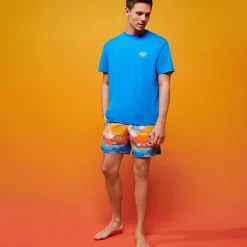 Vilebrequin Men Swim Trunks Ronde Des Tortues Sunset - X The Beach Boys*Men The Iconic