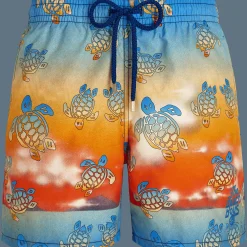 Vilebrequin Men Swim Trunks Ronde Des Tortues Sunset - X The Beach Boys*Men The Iconic