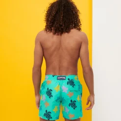 Vilebrequin Men Swim Trunks Ronde Des Tortues Multicolore*Men The Iconic