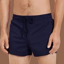 Vilebrequin Men Swim Trunks Short And Fitted Stretch Solid*Men The Short