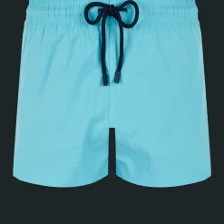 Vilebrequin Men Swim Trunks Short And Fitted Stretch Solid*Men The Short