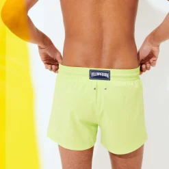 Vilebrequin Men Swim Trunks Short And Fitted Stretch Solid*Men The Short