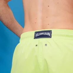 Vilebrequin Men Swim Trunks Short And Fitted Stretch Solid*Men The Short