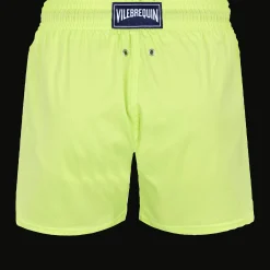 Vilebrequin Men Swim Trunks Short And Fitted Stretch Solid*Men The Short