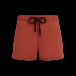 Vilebrequin Men Swim Trunks Short And Fitted Stretch Solid*Men The Short